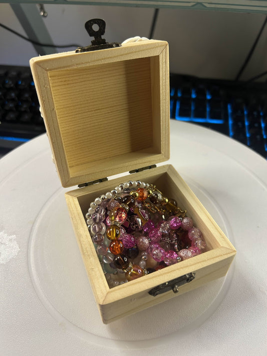 Boite a bijoux fraisier