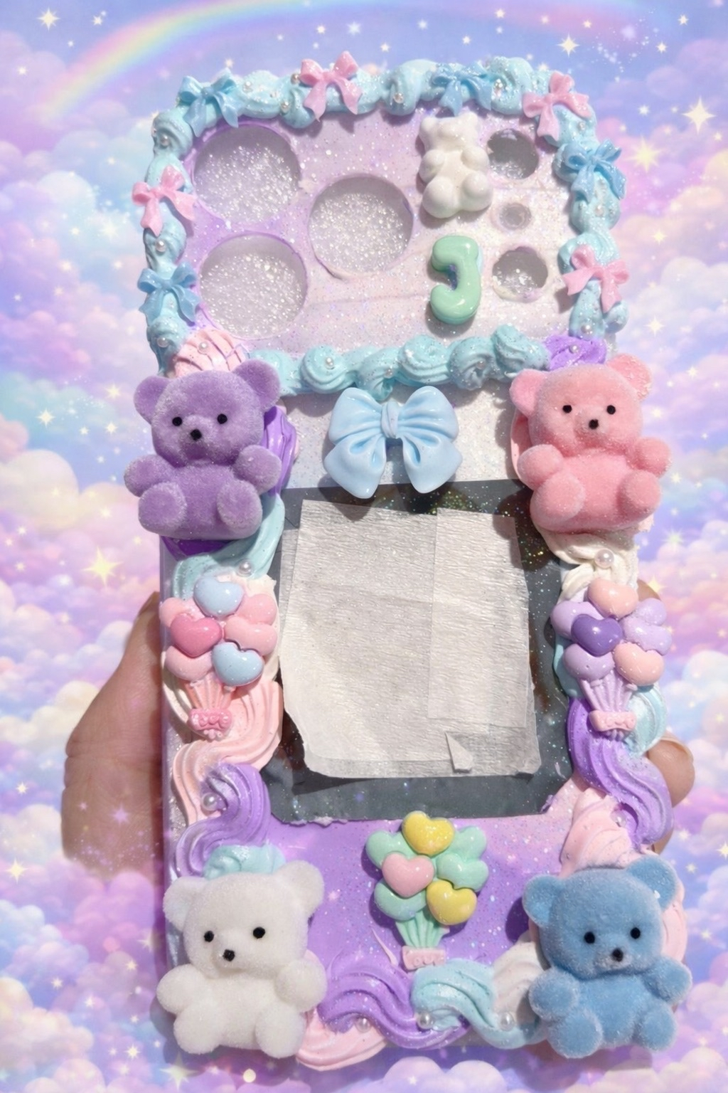 Coque personnalisable chantilly avec photo incluse