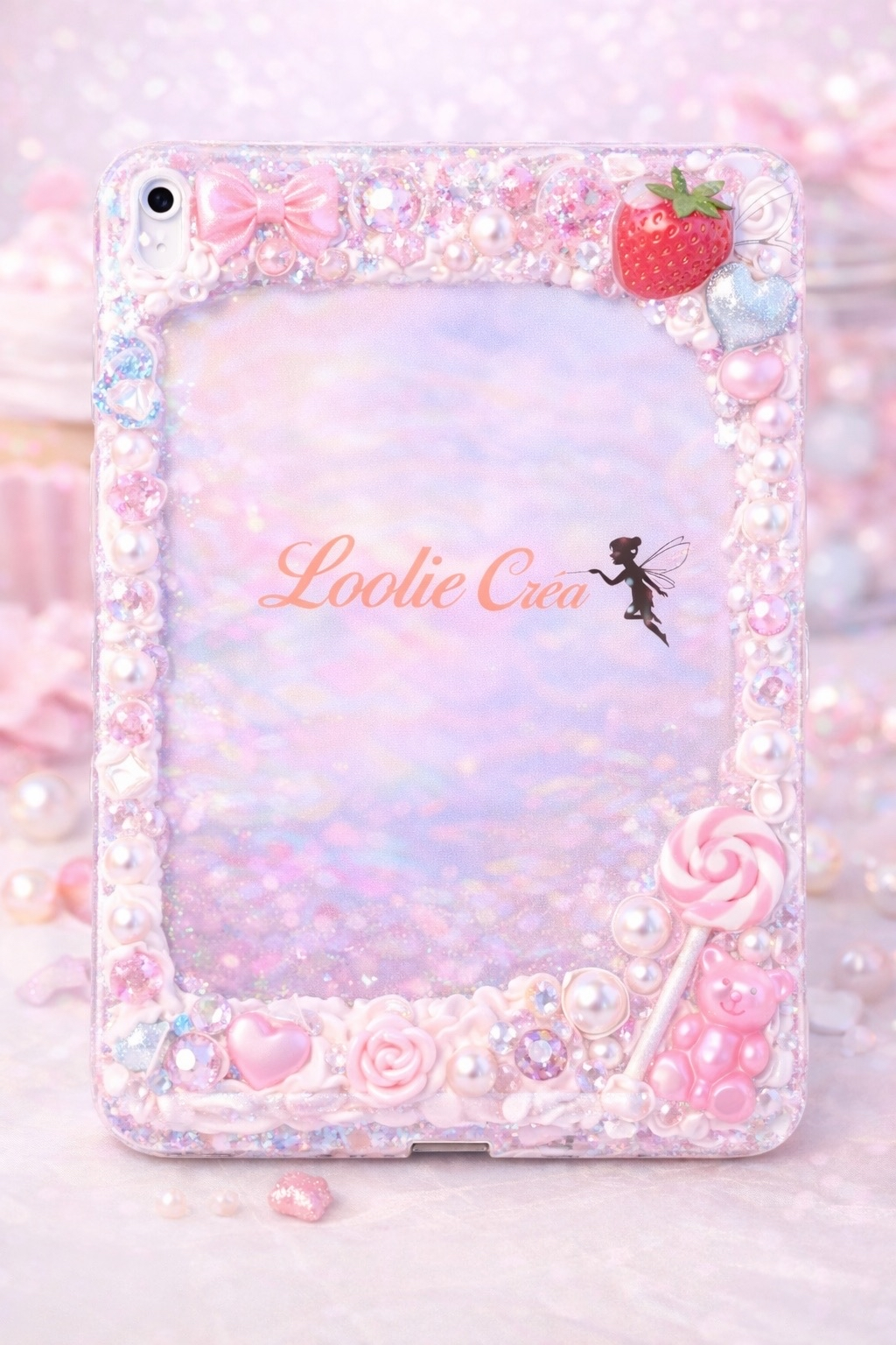 Tablette personnalisable résine